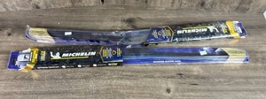 lot 468 image: Michelin Windshield Wiper Blades 2-Pack Advanced Silicone Beam