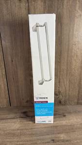 lot 477 image: Moen Hensley 24 in. Double Towel Bar MY3522BN Brushed Nickel