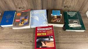 lot 484 image: Woodworking Books Lot