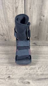 lot 487 image: XcelTrax Walking Boot Foot Brace with Removable Liner