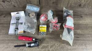lot 493 image: Plumbing Tools & Hardware Accessories Lot Pop-Up Wrench Sheet Metal Screws