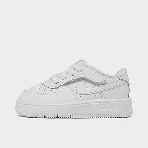 lot 61967 image: Nike Kids Toddler Force 1 Low EasyOn Stretch Lace Casual Shoes (4C-7C) in WhiteWhite Size 5 Leather - Retail $55