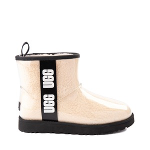 lot 62446 image: Women s UGG Classic Clear Mini Rain Bootie - Retail $160