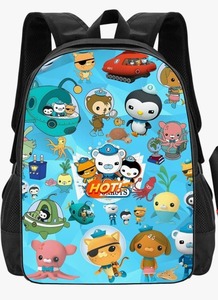 lot 625 image: Octonauts Backpack, TravelSchool, Large Capacity