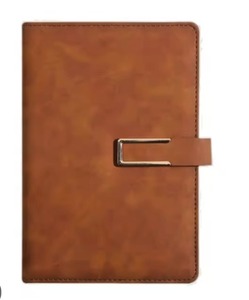 lot 647 image: John Lined Journal Hardcover A5 Leather 100 GSM Thick Paper Magnet