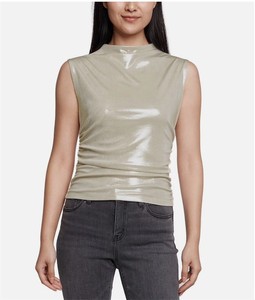 lot 673 image: Express Womens Mock Neck Tank Size medium
