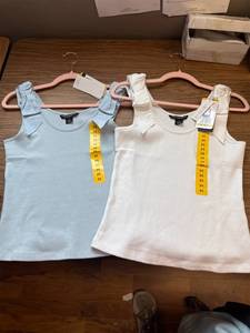 lot 676 image: Two   French connection, tank tops, size medium