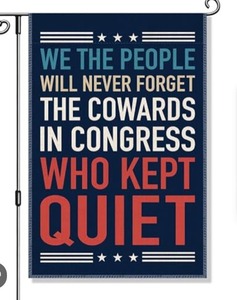 lot 690 image: US Patriotic Flag, 12x18