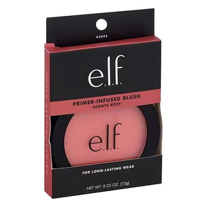 lot 709 image: e.l.f. Cosmetics 0.35 oz. Always Rosy Primer-Infused Blush