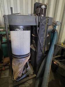 lot 104 image: Laguna CFlux Cyclone Dust Collector  Model C300  1.5 HP  110V220V Convertible