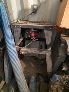 lot 105 image: Craftsman Router Table with Mounted Router