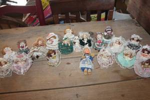 lot 2108 image: Vintage Doll Figurines & More