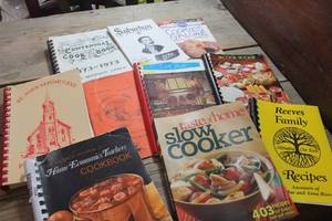 lot 2116 image: Vintage Cookbooks