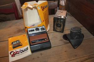 lot 2137 image: Vintage Kodak Instant Camera untested & More