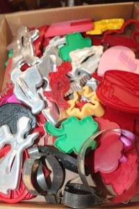 lot 2191 image: Vintage Cookie Cutters and More