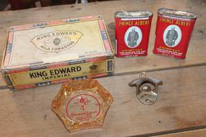 lot 2212 image: Vintage Ashtray, Tobacco Tins & More