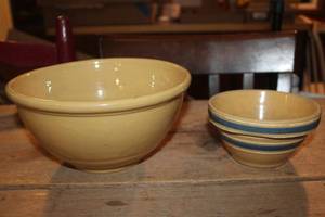 Vintage Crock Bowls