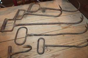 lot 2278 image: Vintage Hay Hooks