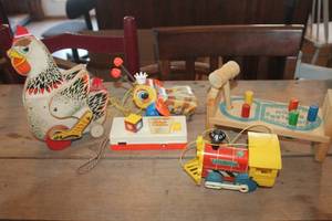 Vintage Fisher Price Pull Along Toys & More