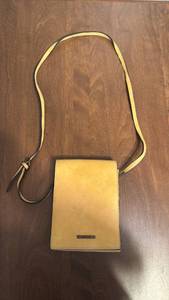 lot 31 image: Simply Noelle Tan Leather Crossbody Bag