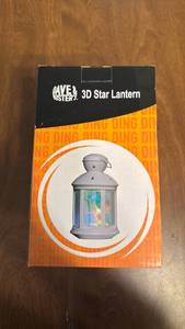 lot 49 image: Dave & Busters 3D Star Lantern