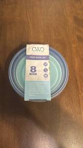 lot 87 image: Cook with Color Prep Bowl Set 8 Piece BPA Free Dishwasher Safe