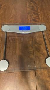 lot 128 image: Etekcity Digital Bathroom Scale with Blue LCD Display