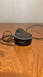 lot 130 image: Amazon Echo Dot Smart Speaker with Power Cord
