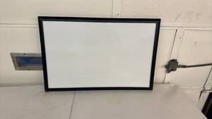 lot 153 image: Whiteboard with Black Frame