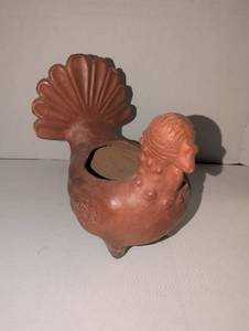 lot 1015 image: Terracotta Sculptural Turkey 8