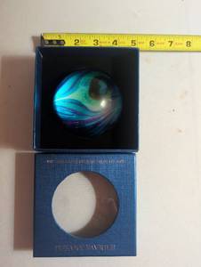 lot 1035 image: Tiffany Favrile Paperweight Metropolitan Museum of Art