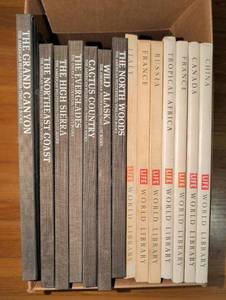 lot 1058 image: The American Countryside Library of Congress 14 Book Set World Library