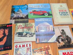 lot 1062 image: Mixed Lot Books Magazines Collectibles The Police Tour 1983 Classic Cars