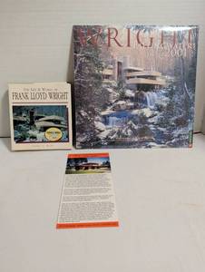 lot 1071 image: Wright at Fallingwater 2001 & The Life & Works of Frank Lloyd Wright Books Lot