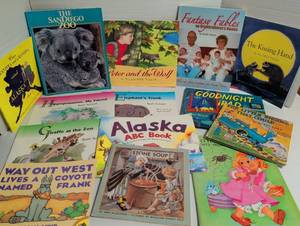 lot 1078 image: 29 childrens books tiles vintage and newer