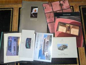 lot 1500 image: Mercedes-Benz E-Class Documentation Lot Service Booklet Owners Manual Quick Tips