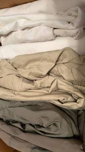 lot 1603 image: Mostly King sheets