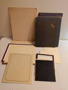lot 1726 image: Photo mattes of different sizes all 8x10 or smaller