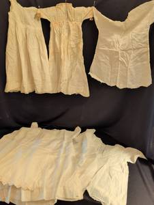 lot 1810 image: 7 antique childrens under arguments pajamas