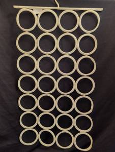 lot 1835 image: Hanging Organizer for scarves