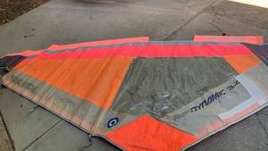 lot 2003 image: Neilpryde Windsurf Sail Red Orange