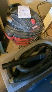 lot 2035 image: Craftsman 5.0 Peak 160 MPH WetDry Vac 12 or 16 Gallon