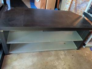 lot 2310 image: TV and media stand 48 x 20 x 20 in