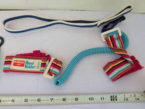 lot 2316 image: Playskool Baby Hand Holder with Leash and L.L.Bean Shoe Horn