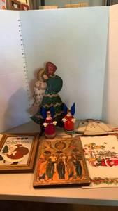 lot 2414 image: Christmas decor