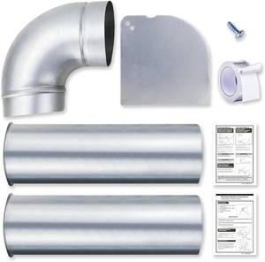lot 12390 image: 3911EZ9131X Upgraded Dryer Venting Kit compatible with LGKenmore. replaces 1266802 AH3575086 EA3575086 PS3575086