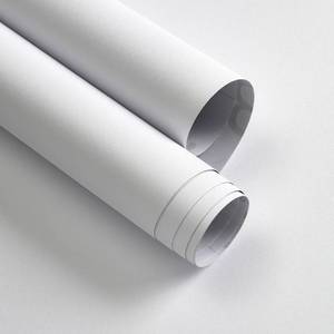lot 30018 image: Froluya White Wallpaper Peel and Stick 16 inch x 787 inch Contact Paper Matte Removable Waterproof White Peel and Stick Wallpaper Self-Adhesive Contact Paper for Cabinets Bedroom Bathroom