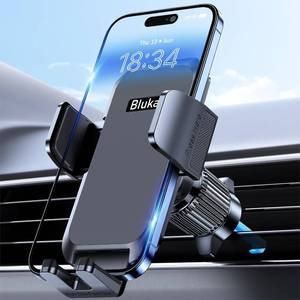 lot 27270 image: Blukar Car Phone Holder Mount, Super Stable Air Vent Cell Phone Car Mount  2025 Metal Hook Clip, 360  Rotation,One Button Release for iPhone, Galaxy, Google, and All Other Smartphones