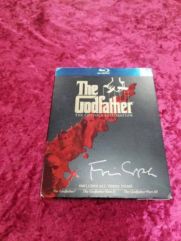 lot 6595 image: The Godfather on Blu-Ray