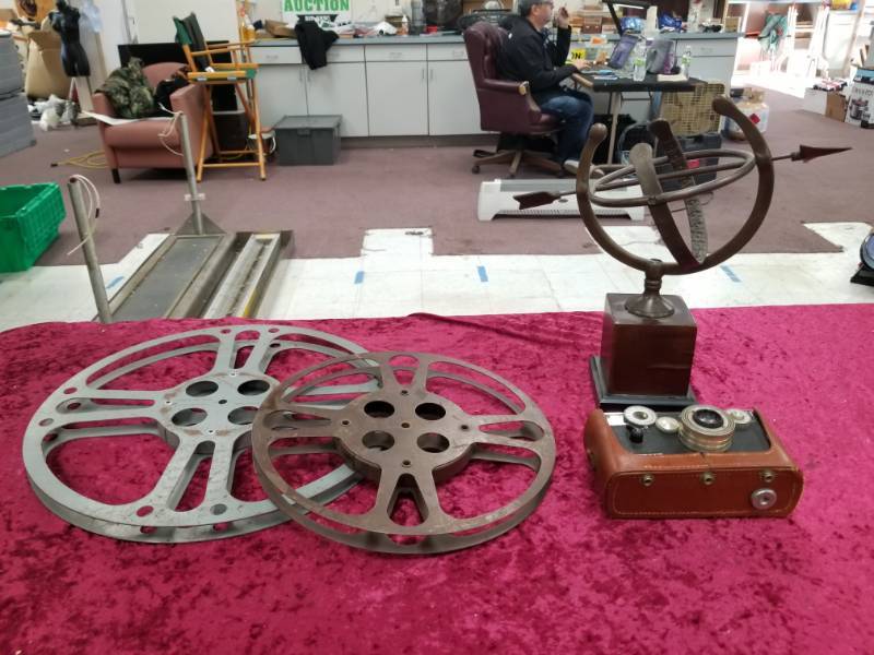 lot 6615 image: Vintage Camera, Movie Reels and more